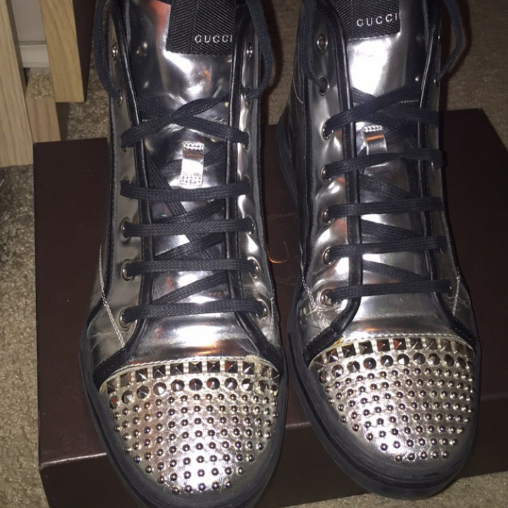 GUCCI California Studded Sneakers